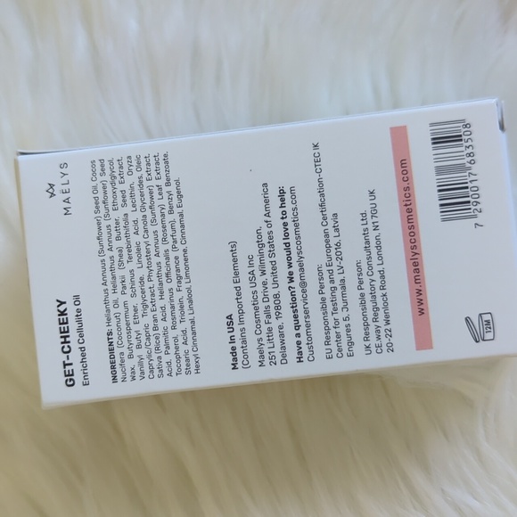 Maëlys Get-Cheeky Enriched Cellulite Oil. 2.0   FL. Oz. - Picture 3 of 3